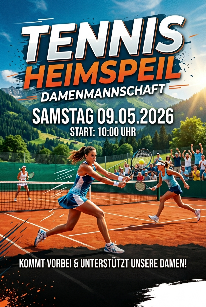 Damenmannschaft Heimspiel